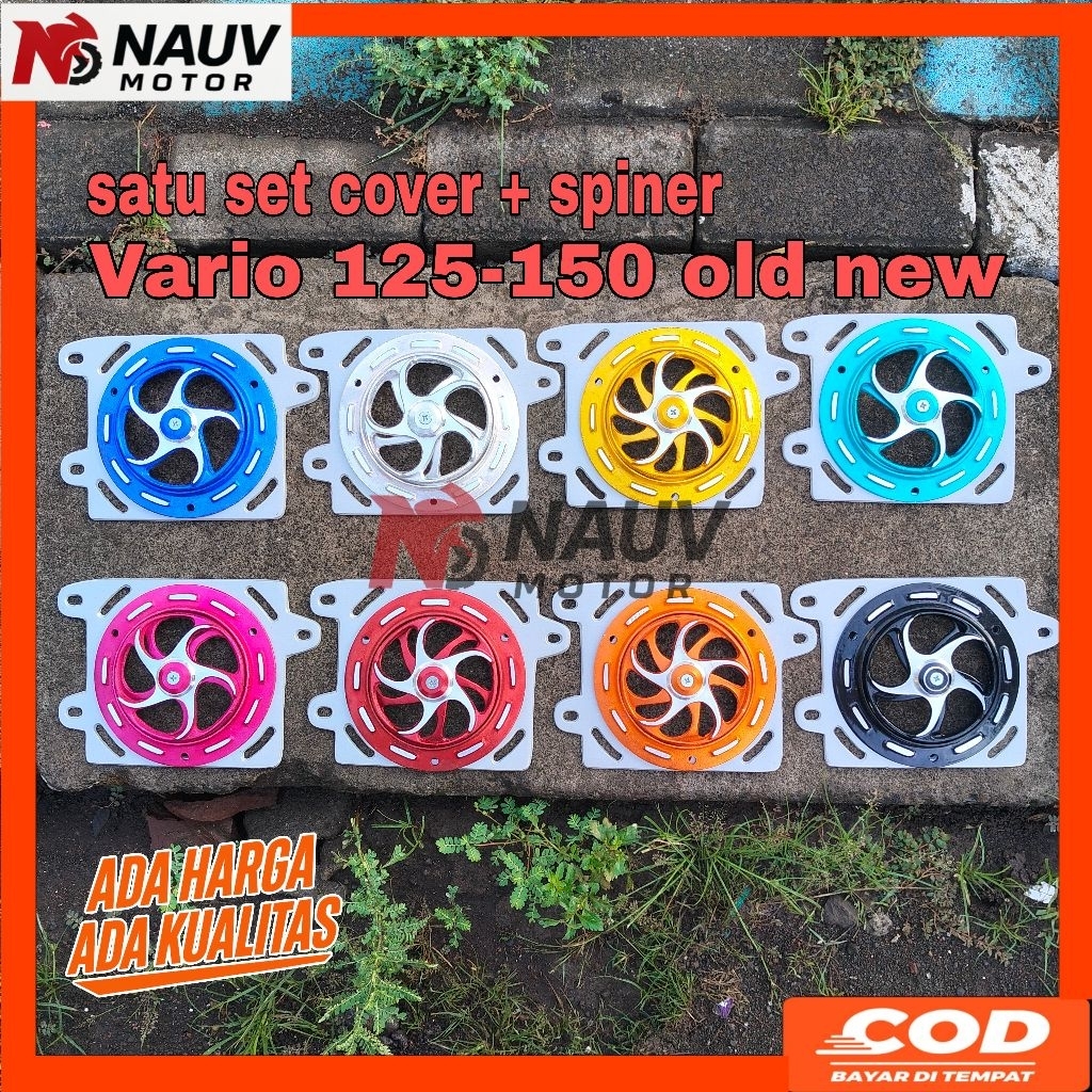 COVER SPINER VARIO 125 150 OLD NEW FULL SET COVER + SPINER VARIO 125 150 OLD NEW TINGGAL PASANG