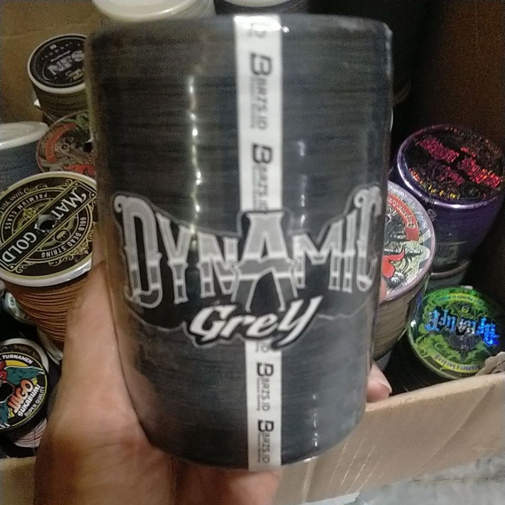 Gelasan matot  DYNAMIC GREY 6000 yard by Brazzers Bandung Halus Berasa size 023