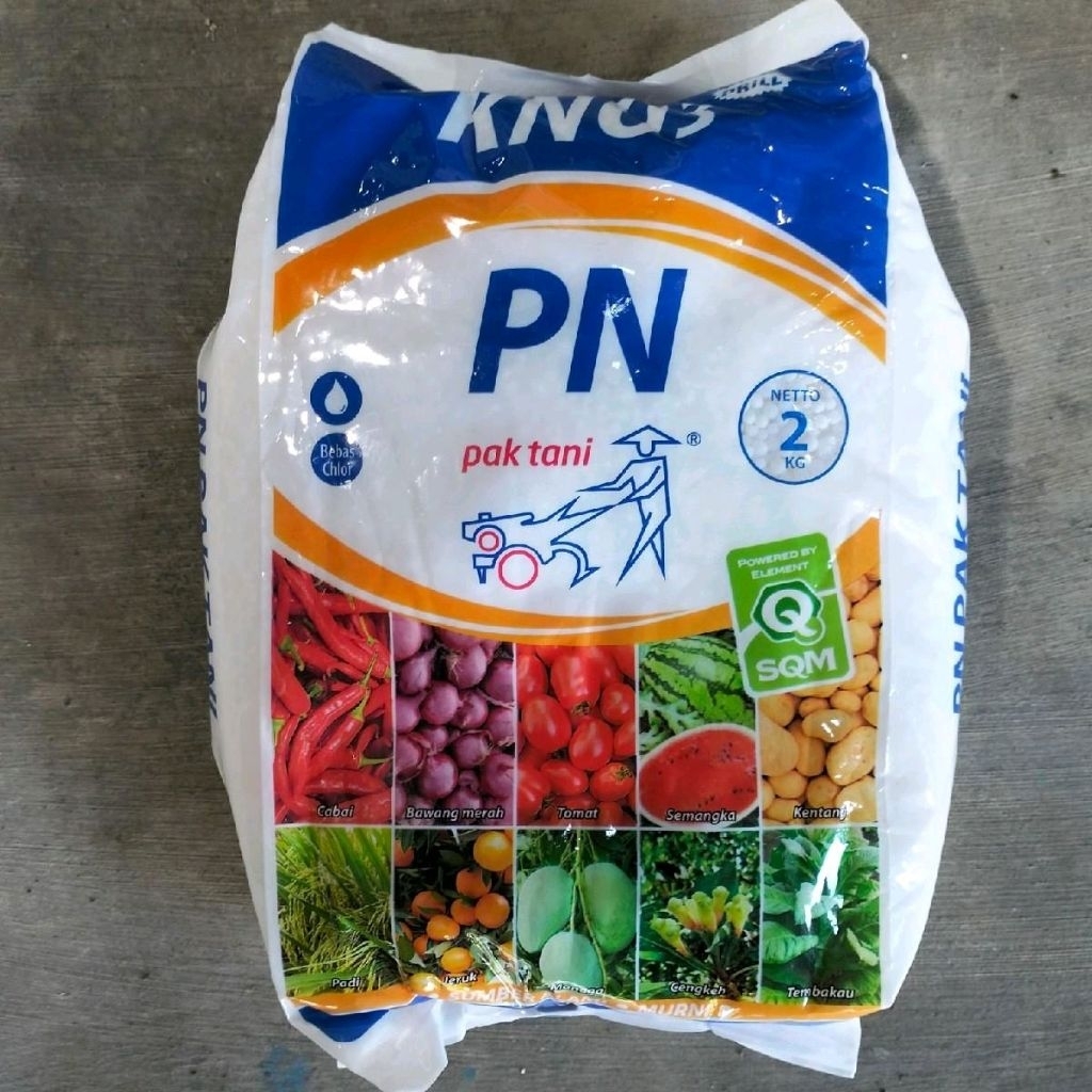 Pupuk PN Prill KNO3 Prill Kalium Nitrat Pak Tani @2 Kg