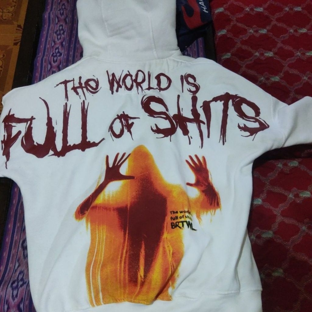 Hoodie Brtwl Full Of Shits Size L