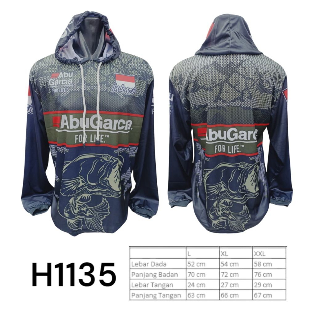 Baju Jersey Mancing Plus Baff Hitam Polos Kaos Jersey Mancing Plus Baff Lengan Panjang