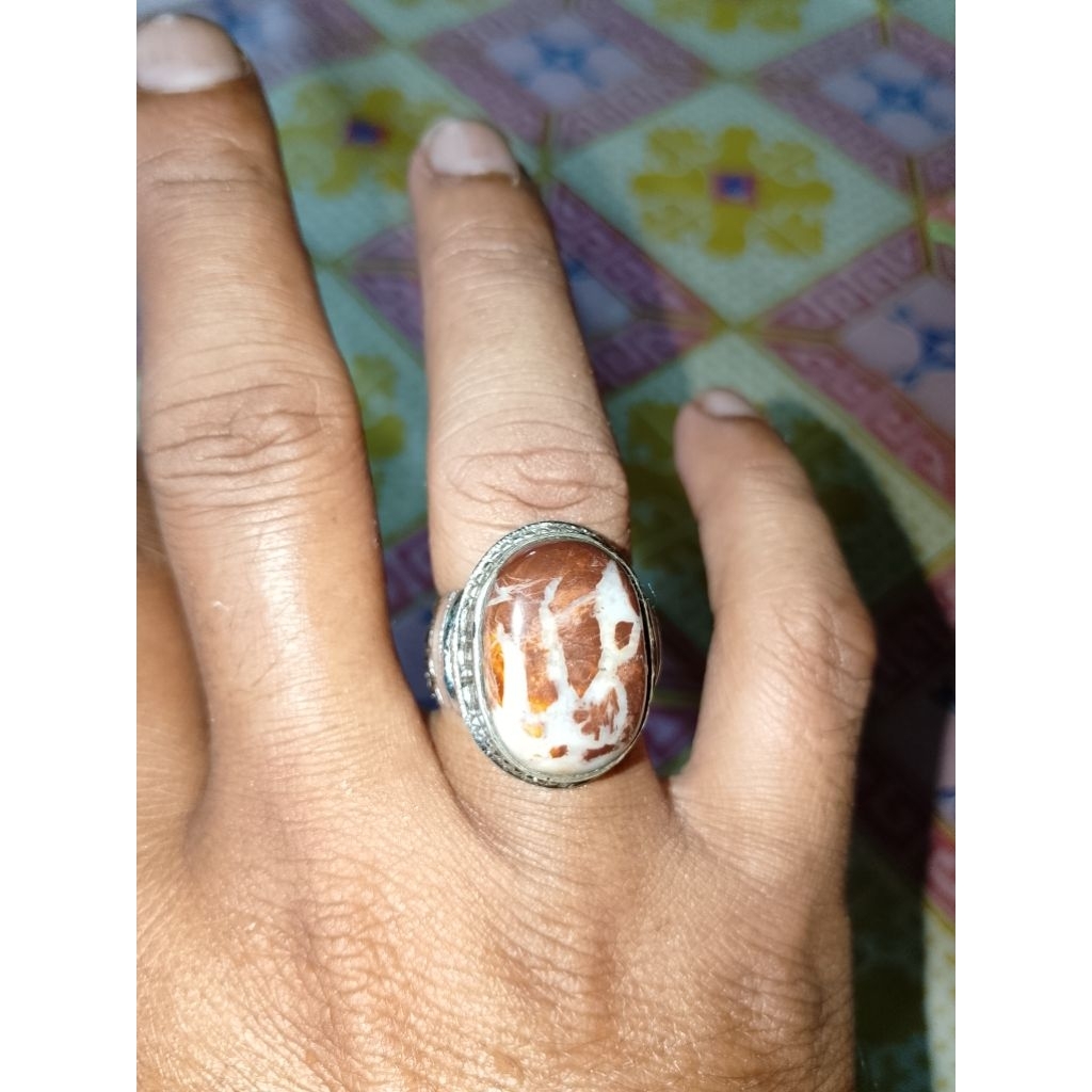 natural batu mata cincin asli