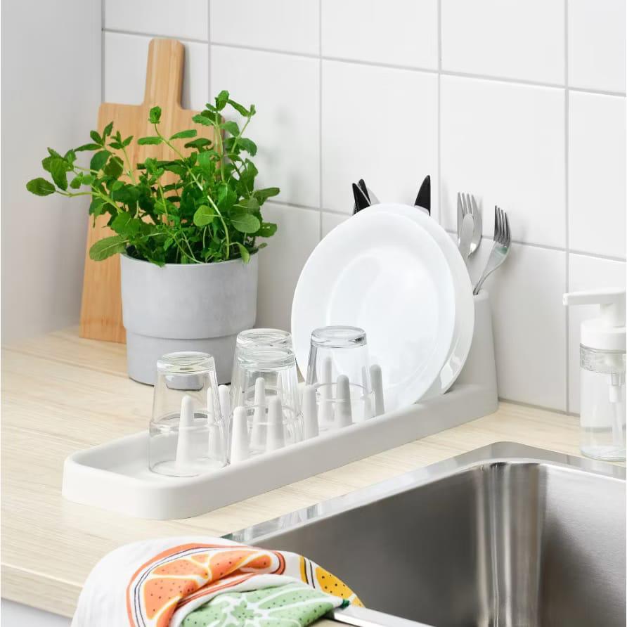 Rak Pengering Piring Minimalis 48 cm Ikea
