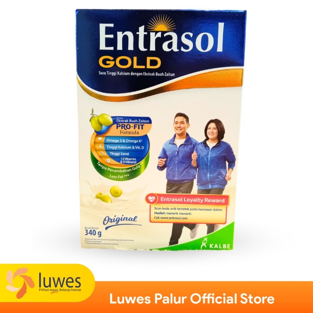 Entrasol Gold 340gr Original ekstrak buah zaitun profit formula