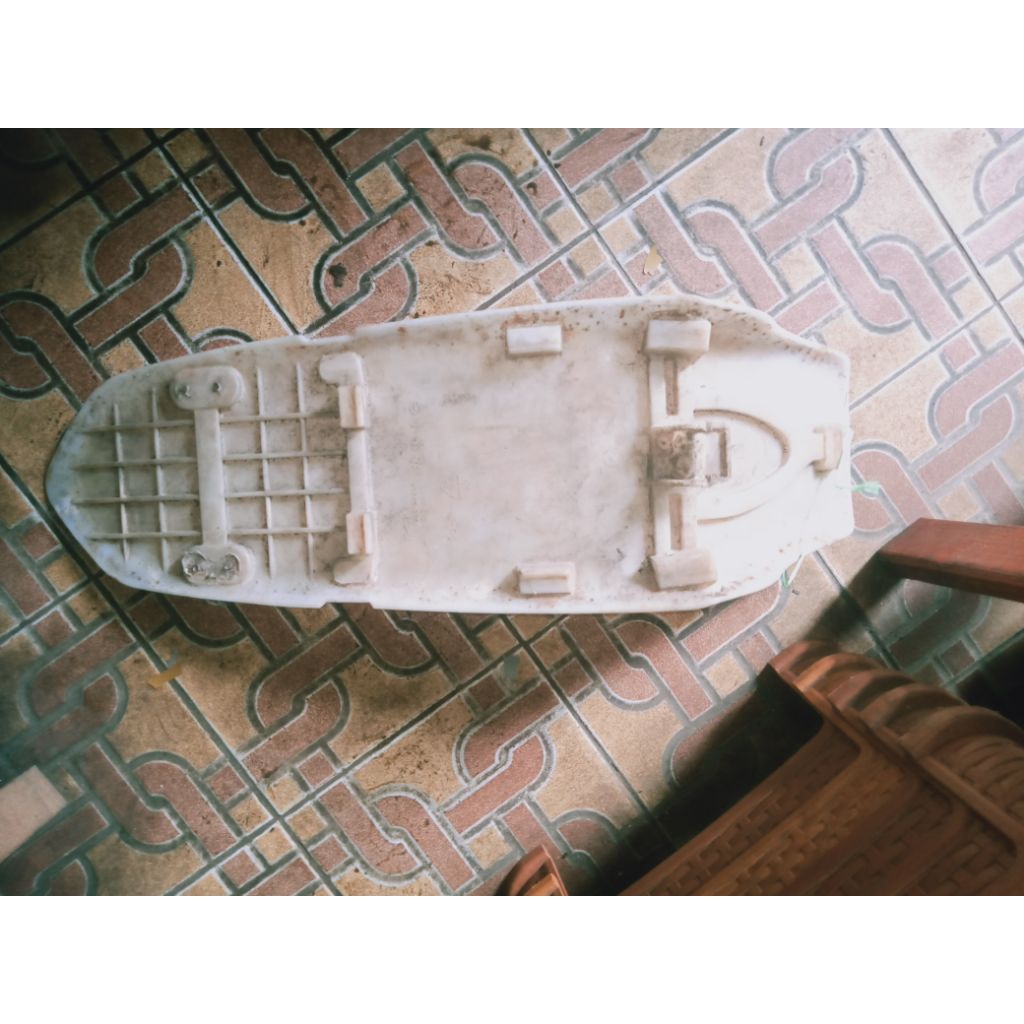 Plat Tatakan Jok ORI KLX 150