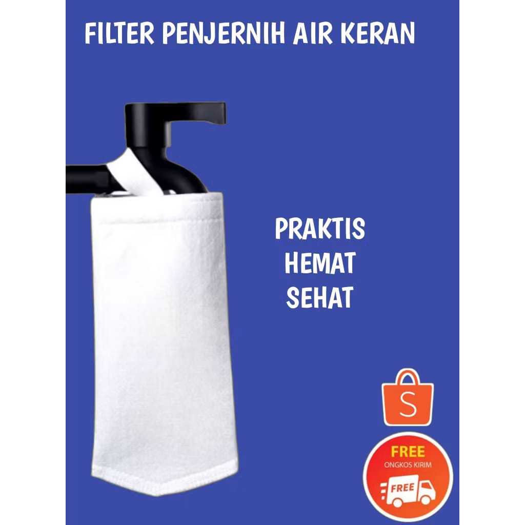 FERDILAS Filter Kain Air/ Filter kain Keran Gantung Serbaguna