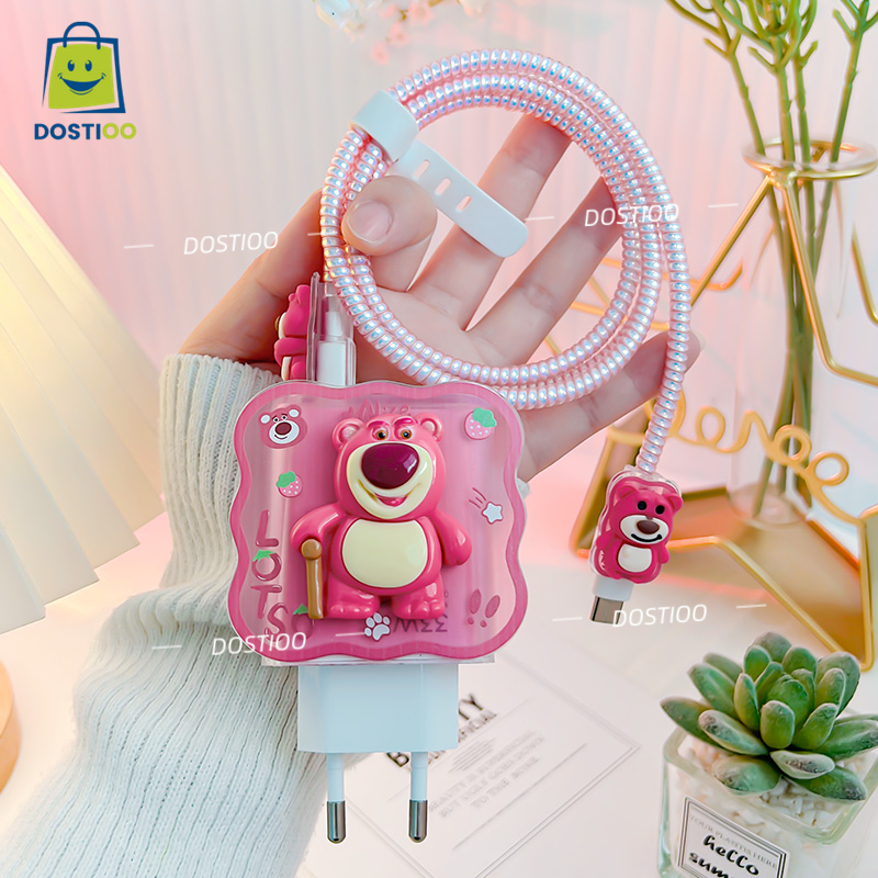 1 Set 5 item Pelindung Kabel Carger Xiaomi & Redmi & Poco 67w Pelindung Adaptor Case Charger Motif B