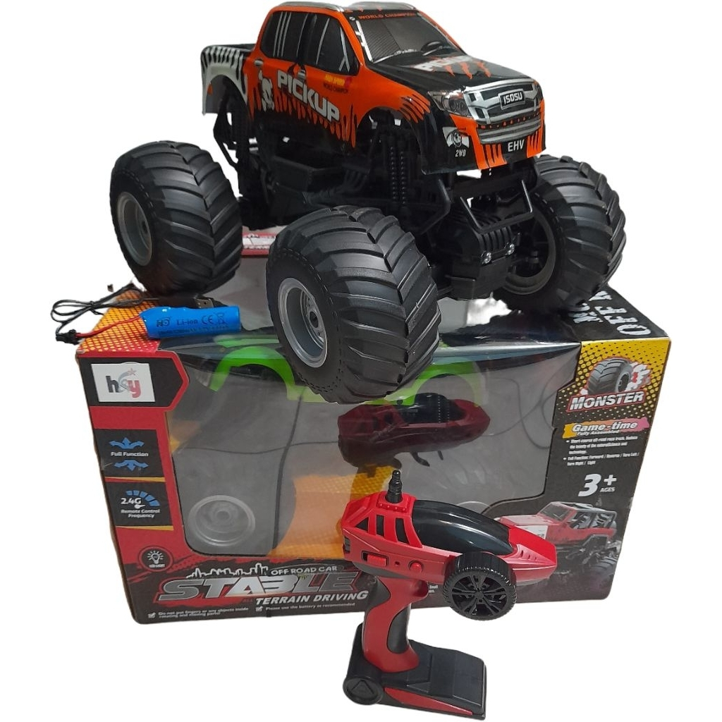 Mobil RC Monster Truck Mobil Remote Control Monster Truck Offroad Bigfoot 2.4 Ghz KP