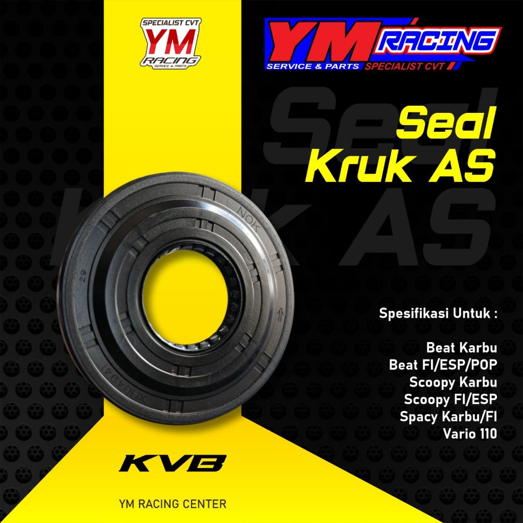 SEAL KRUK AS BEAT KARBU ANTI PANAS / KARET SEAL KRUK AS BEAT FI/ESP | KRUK AS VARIO 110 ( HONDA ) SE