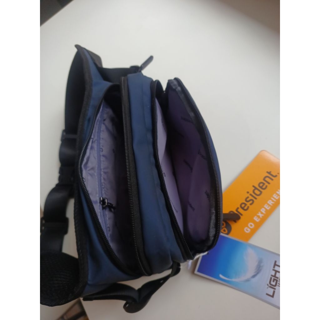 TAS PINGGANG PRESIDENT ORIGINAL WAIST BAG PRESIDENT ORIGINAL