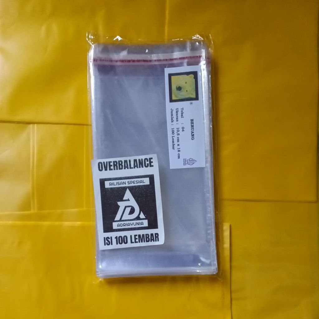 Plastik Opp 10.5 x 18 Souvenir  - Plastik Opp 10,5 x 18 Stationery - Plastik Opp 10.5x18 Handycrafts