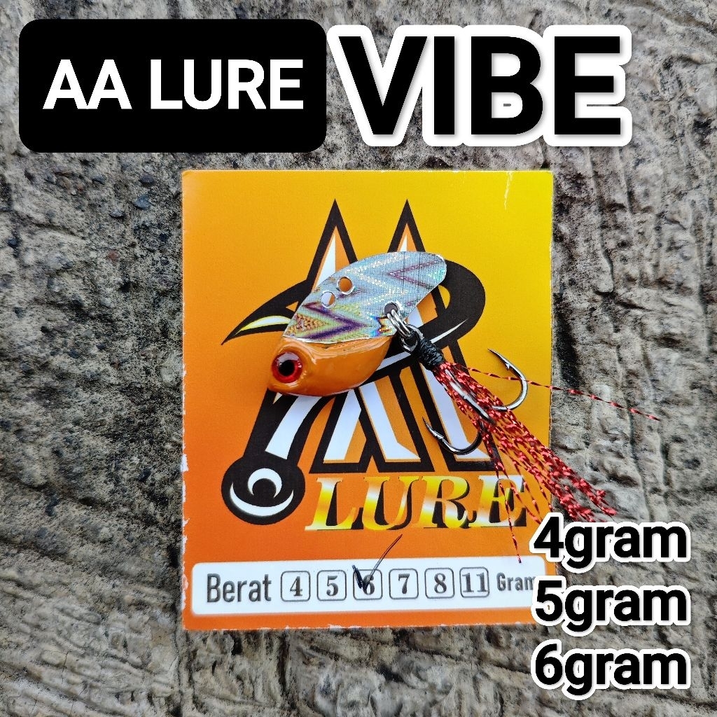 AA LURE vibra / sirip hiu / HS / umpan getar / vibe