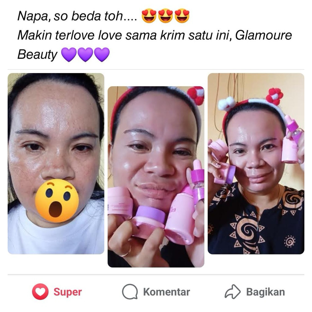 CREAM PEMUTIH WAJAH - CREAM GLAMOR ORIGINAL