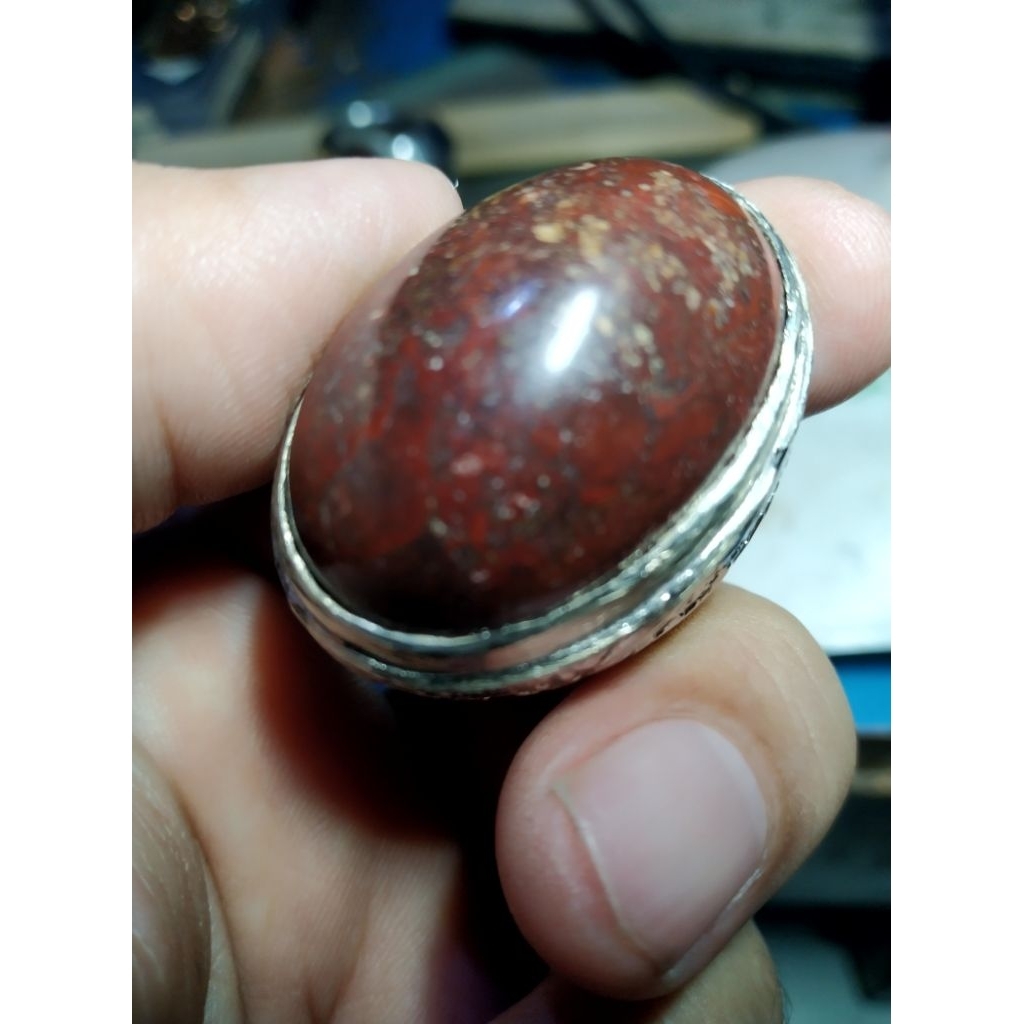Batu Akik Ati Ayam Tua Natural Kode D/49