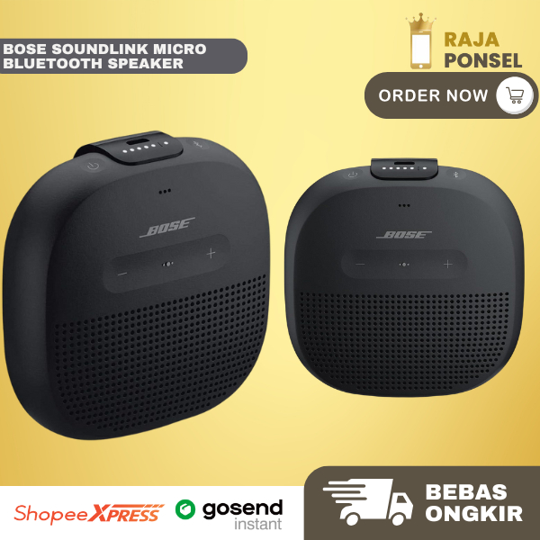 Rajaponselcom - Bose SoundLink Micro Bluetooth Speaker: Small Portable Waterproof Speaker with Micro