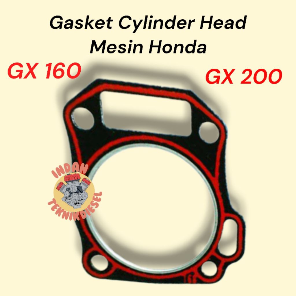 Gasket Cylinder Head GX160 GX200 / Paking Cylinder Mesin Honda GX160