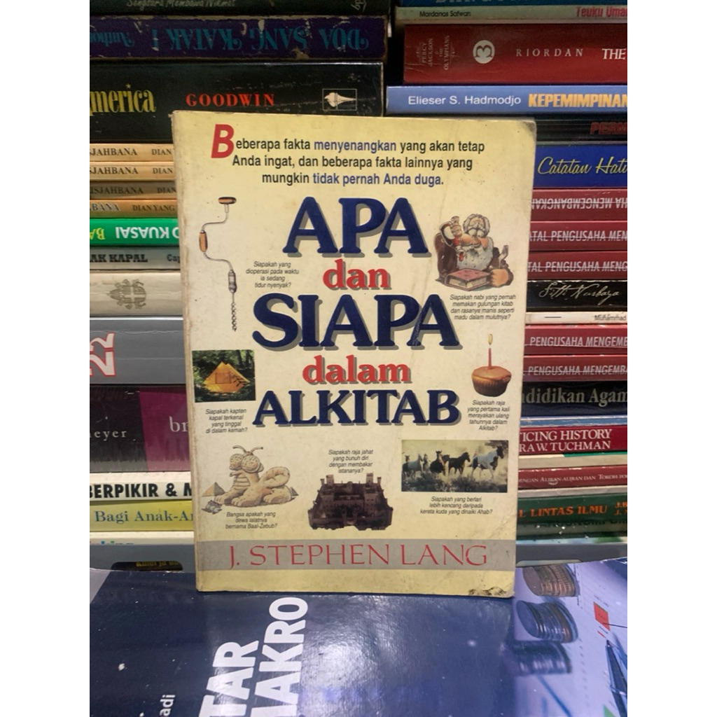 apa dan siapa dalam alkitab by J stephen lang ORIGINAL