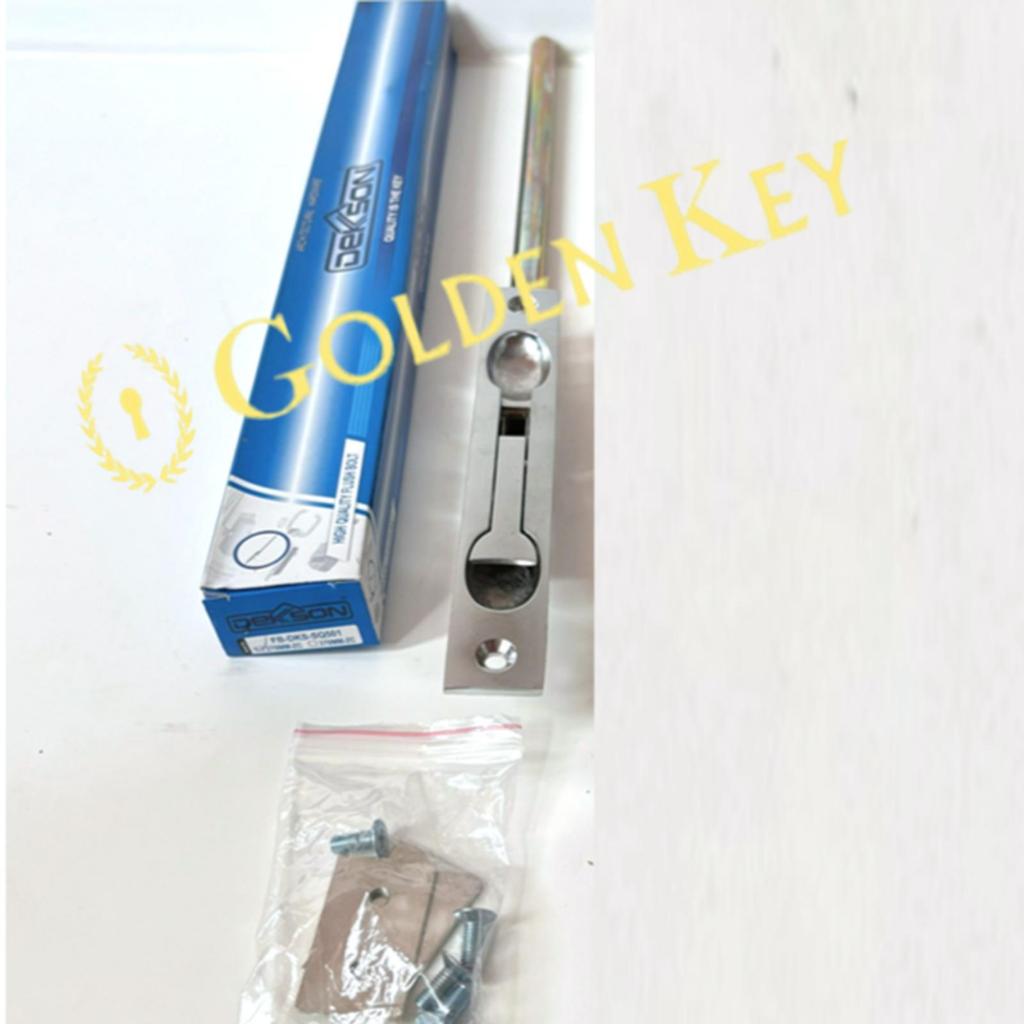 Flush Bolt Dekkson Dekson FB SQ 501 SQ501 270 MM 270 MM ZC Grendel Tanam Slot Pintu Besi