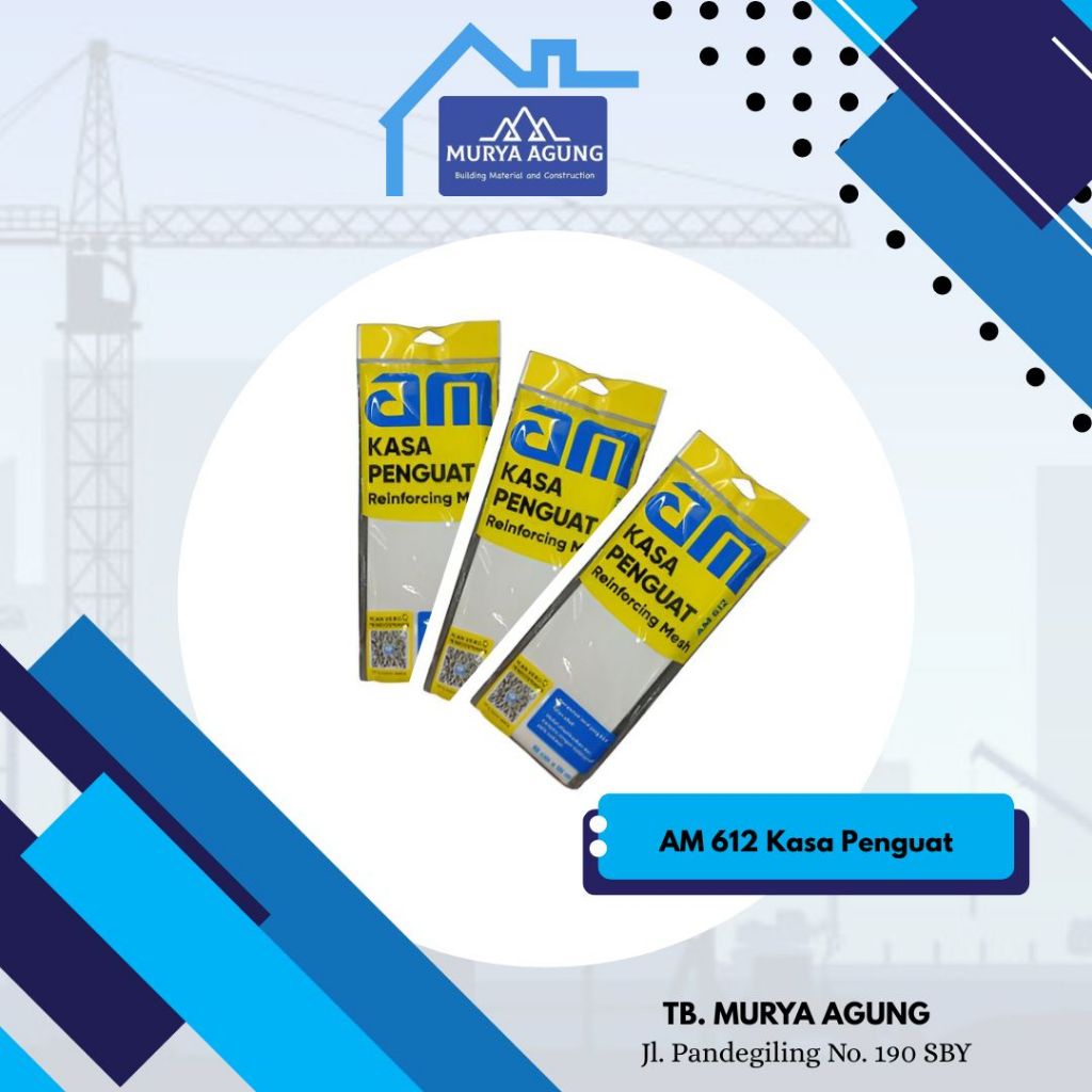 AM 612 Kasa Penguat Waterproofing (Serat Fiber)