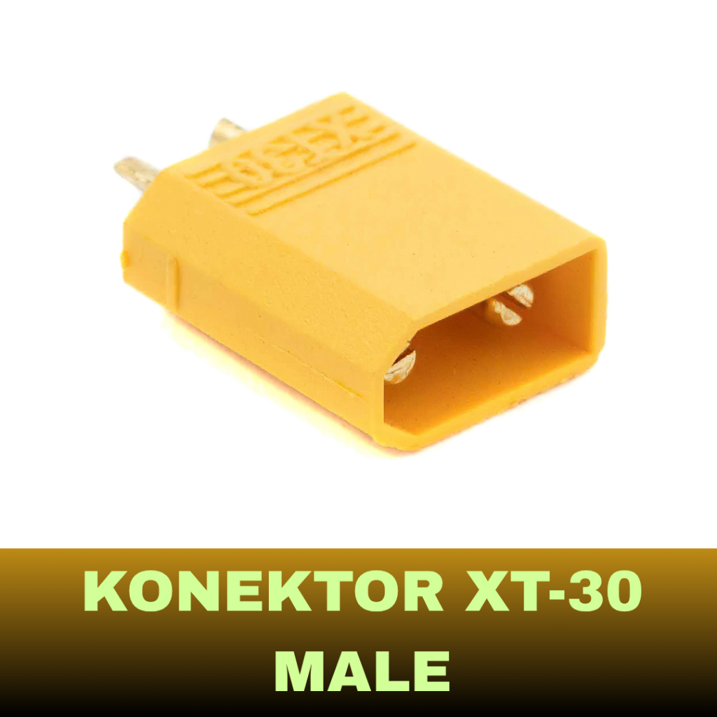 Konektor XT30 MALE Connector Battery XT-30 XT 30