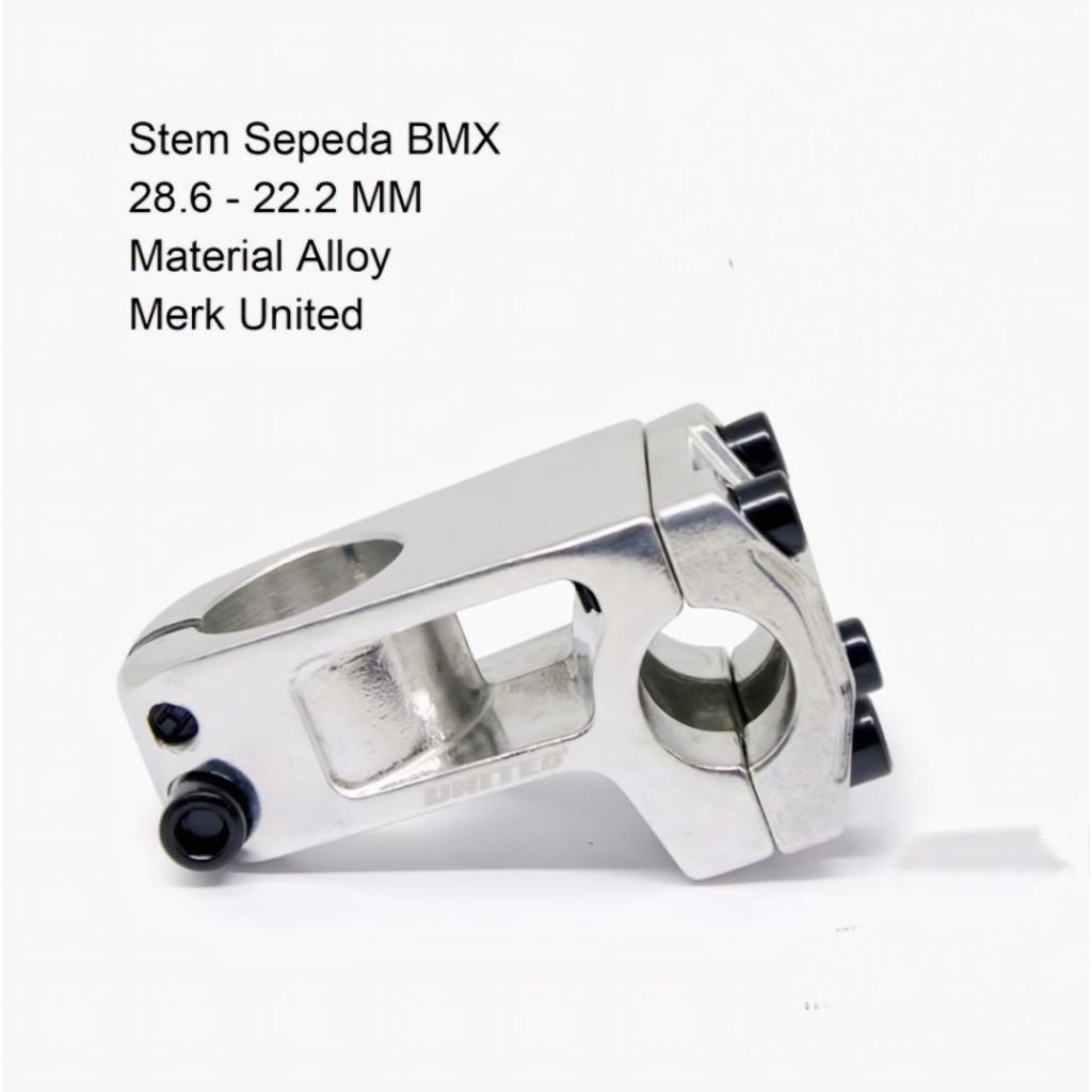 Stem United BMX Silver