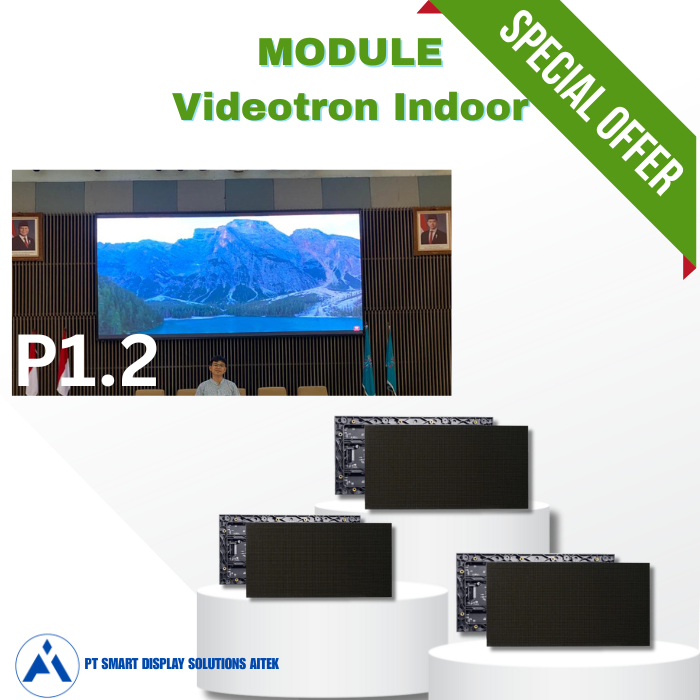 Jual Videotron Indoor P1.2 Murah Harga Per Meter Lengkap Kualitas Terbaik Module Cabinet Hight Quali