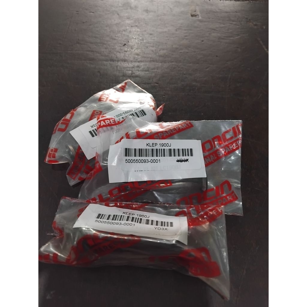VALVE SET IN EX MESIN GENSET LONCIN LC 1900J / Klep Set LONCIN LC 1900J ORI
