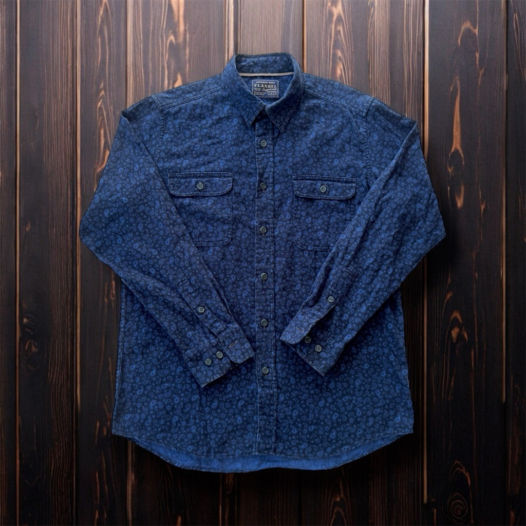 uniqlo flannel paisley