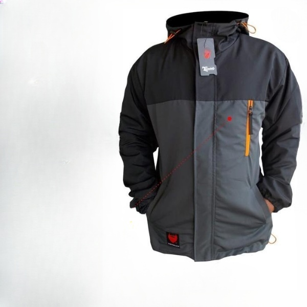 Eiger Adventure - Jaket Outdoor Pria Anti Air Jaket Gunung Parasut Tebal Waterproof