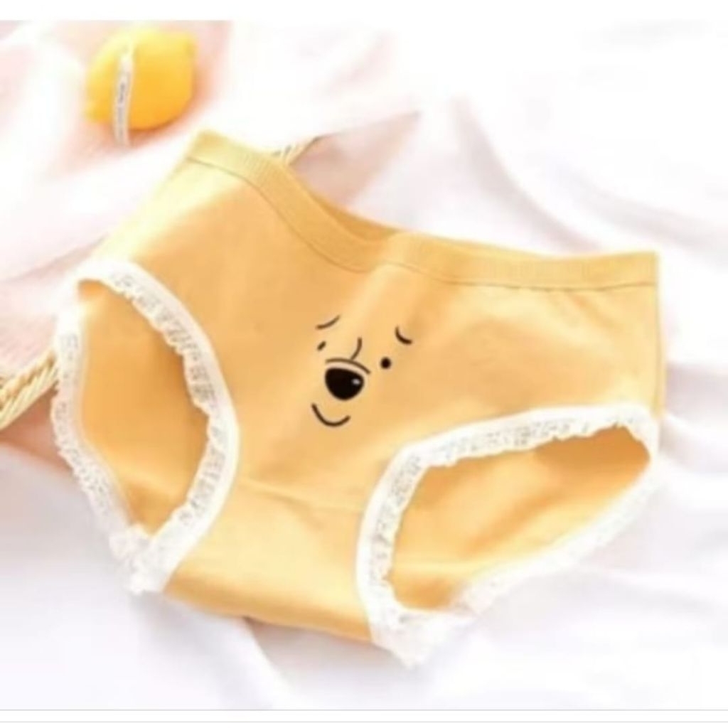 Celana Dalam Wanita Motif Lucu import