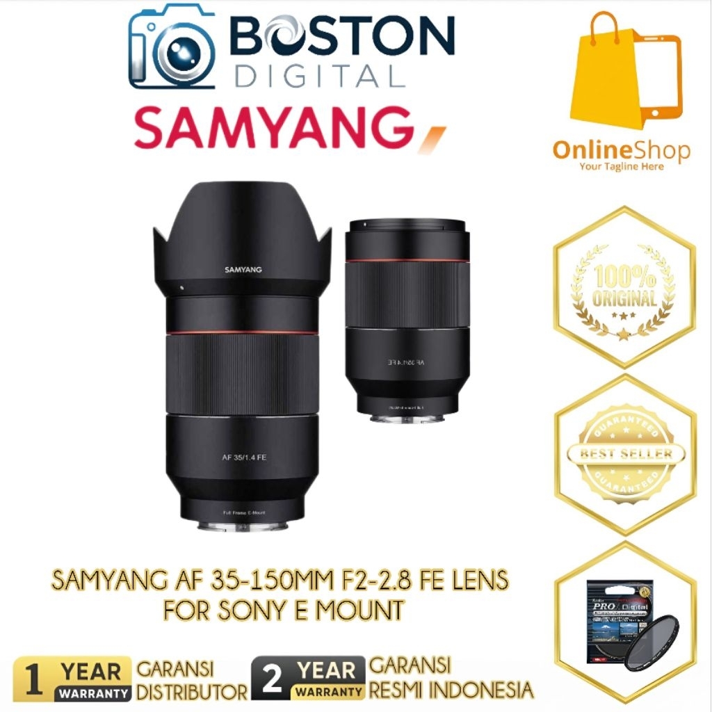 SAMYANG AF 35MM F1.4 FE II LENS FOR SONY E MOUNT / SAMYANG AF 35MM II