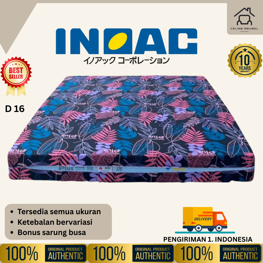 KASUR BUSA / KASUR TIDUR / SPON TIDUR INOAC GARANSI RESMI PT SERIM INDONESIA