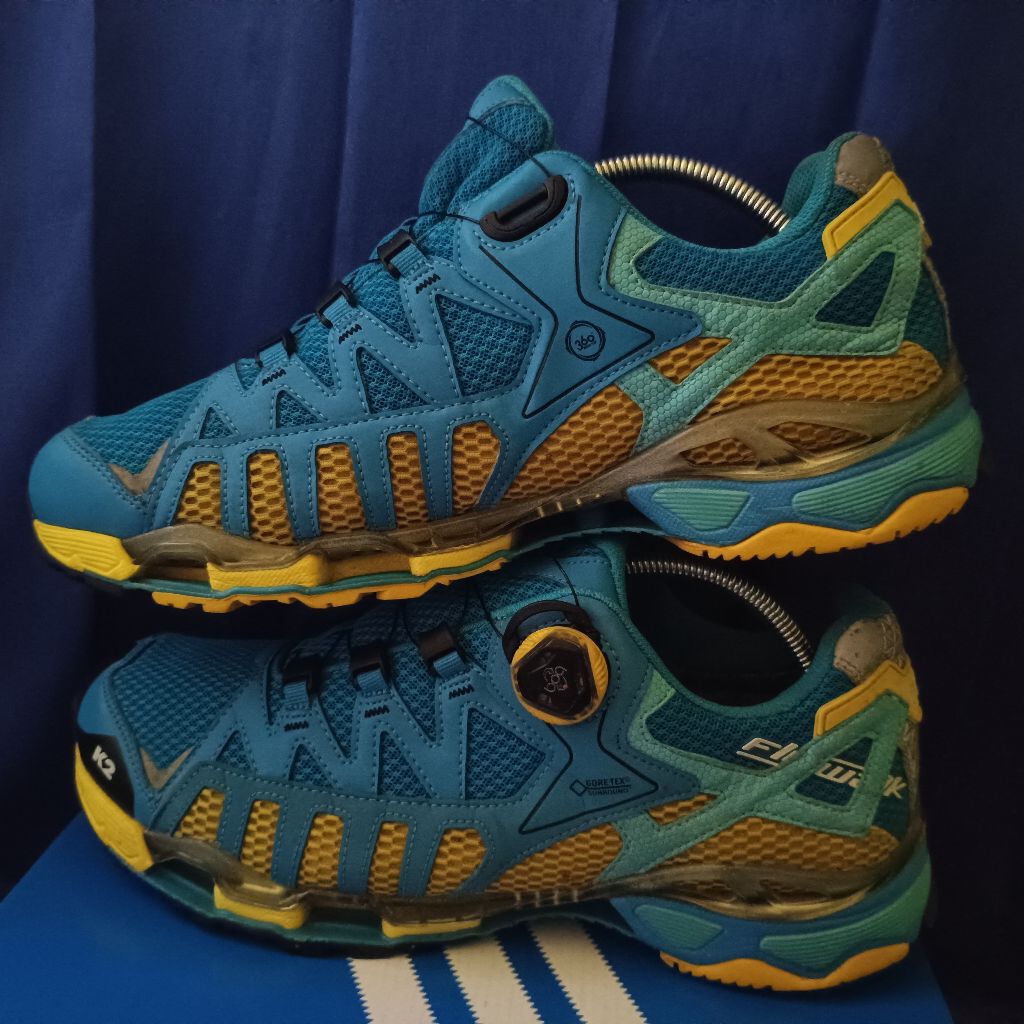 Sepatu K2 Flywalk Trail Running Goretex Boa System secon