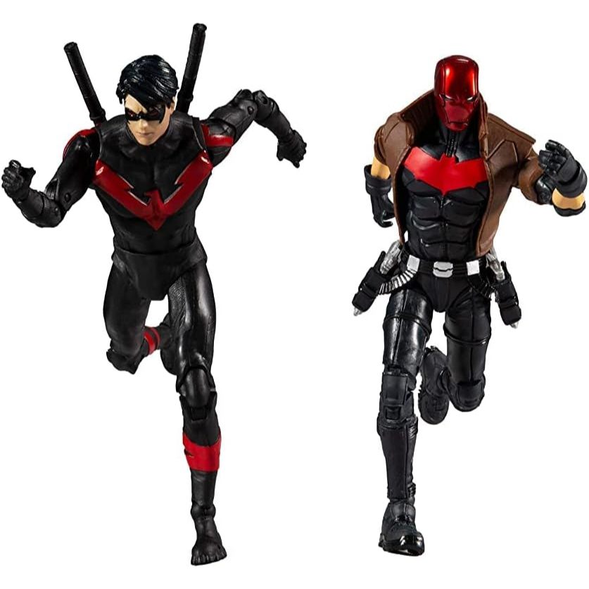 McFarlane Toys DC Multiverse Red Hood and Nightwing 7" Action Figure Multipack