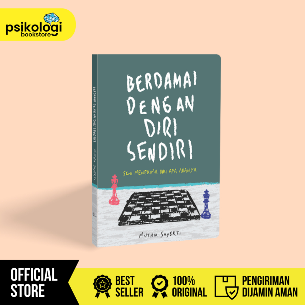 Buku Berdamai Dengan Diri Sendiri (Lite Version) : Seni Menerima Diri Apa Adanya - Psikologi Book