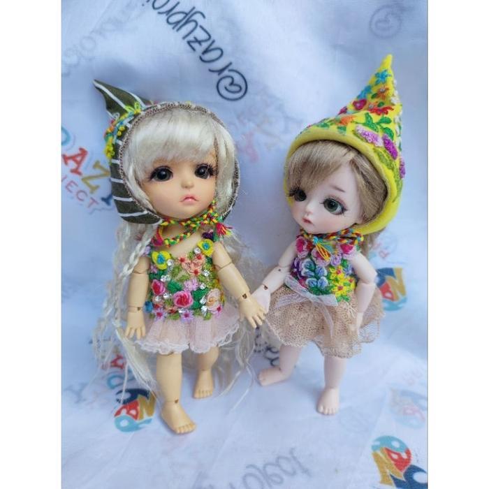 Lati 1/8 BJD Doll Legit Original Recast Boneka Artikulasi Tekuk Mainan - Legit, Fullset