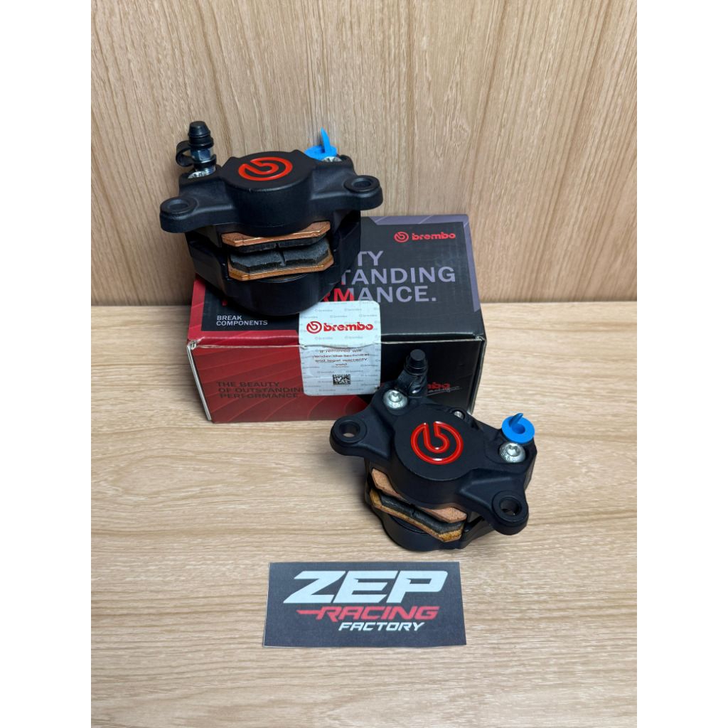 Kaliper Brembo 2p 2piston Hitam Black Nmax Xmax Aerox Pcx vario beat mio scoopy ninja rr 150rr krr n