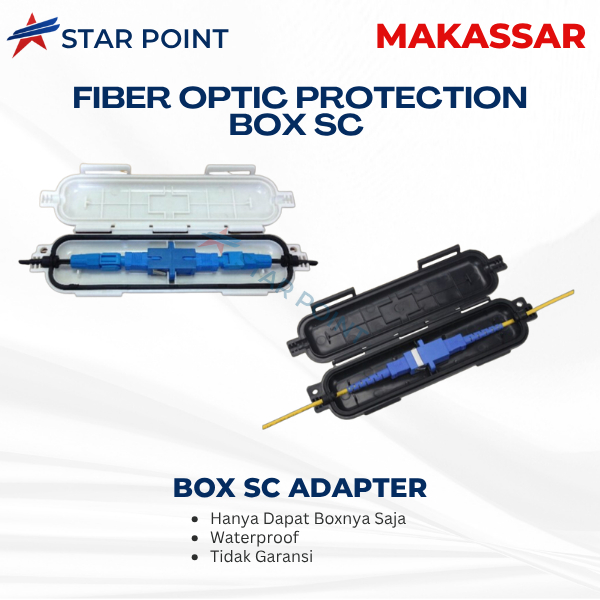 Fiber Optic Protection BOX SC Adapter | Waterproof Protective Box