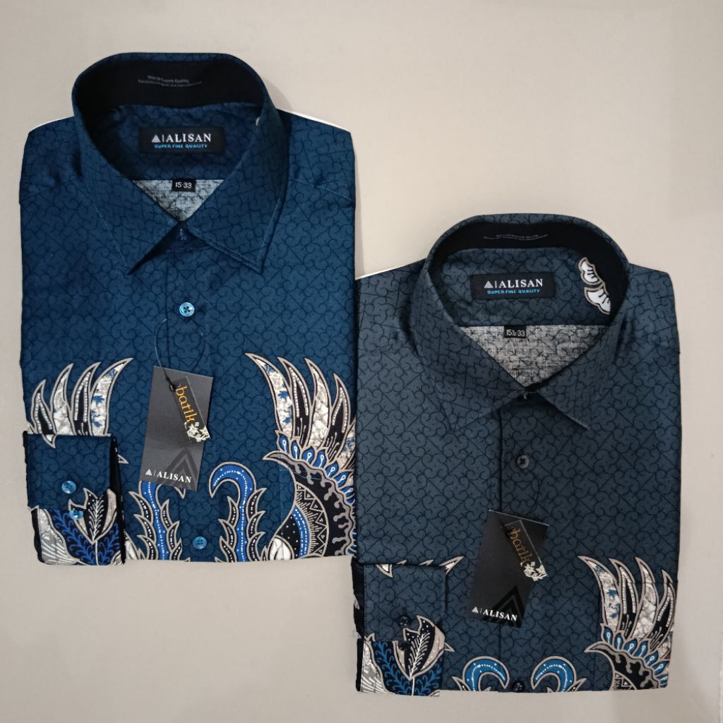 LENGAN PANJANG REGULER Alisan Batik Printing Motif Sayap Padi