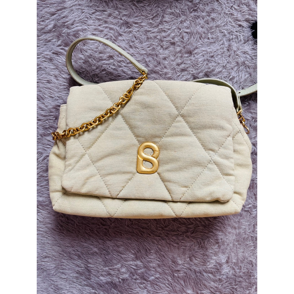 Zoey Denim Bag Buttonscarves