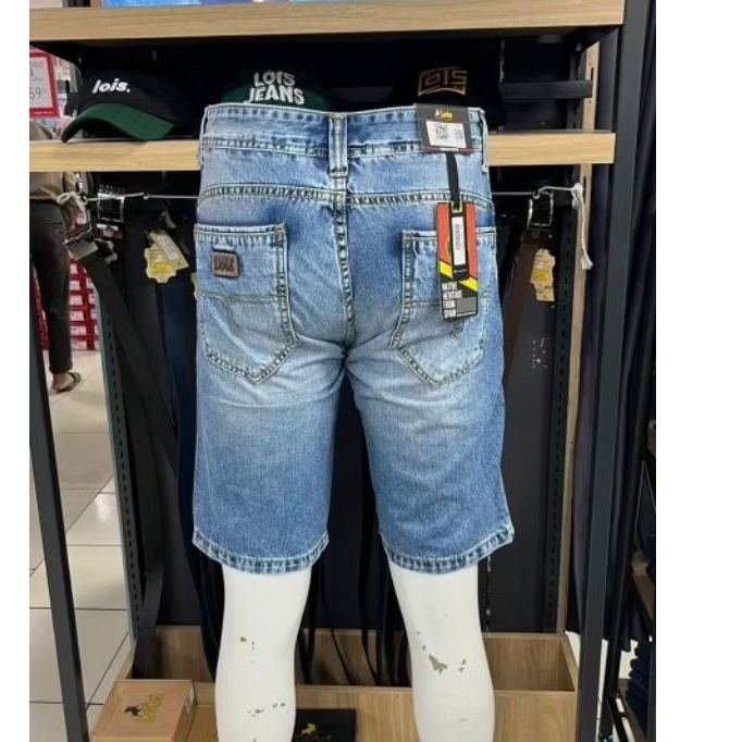 CELANA PENDEK MERK LOIS ORIGINAL SLIMFIT PREMIUM