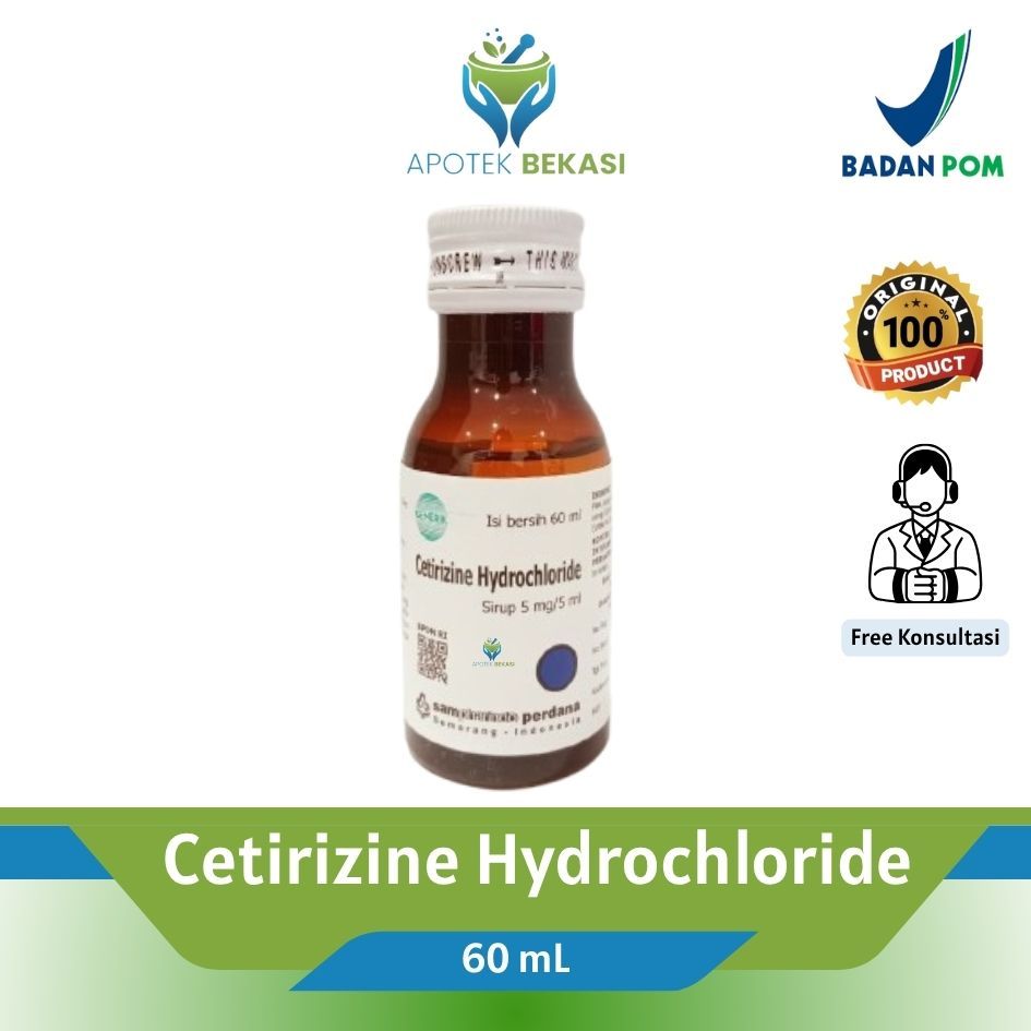 Cetirizine Hydrochloride - 60 mL