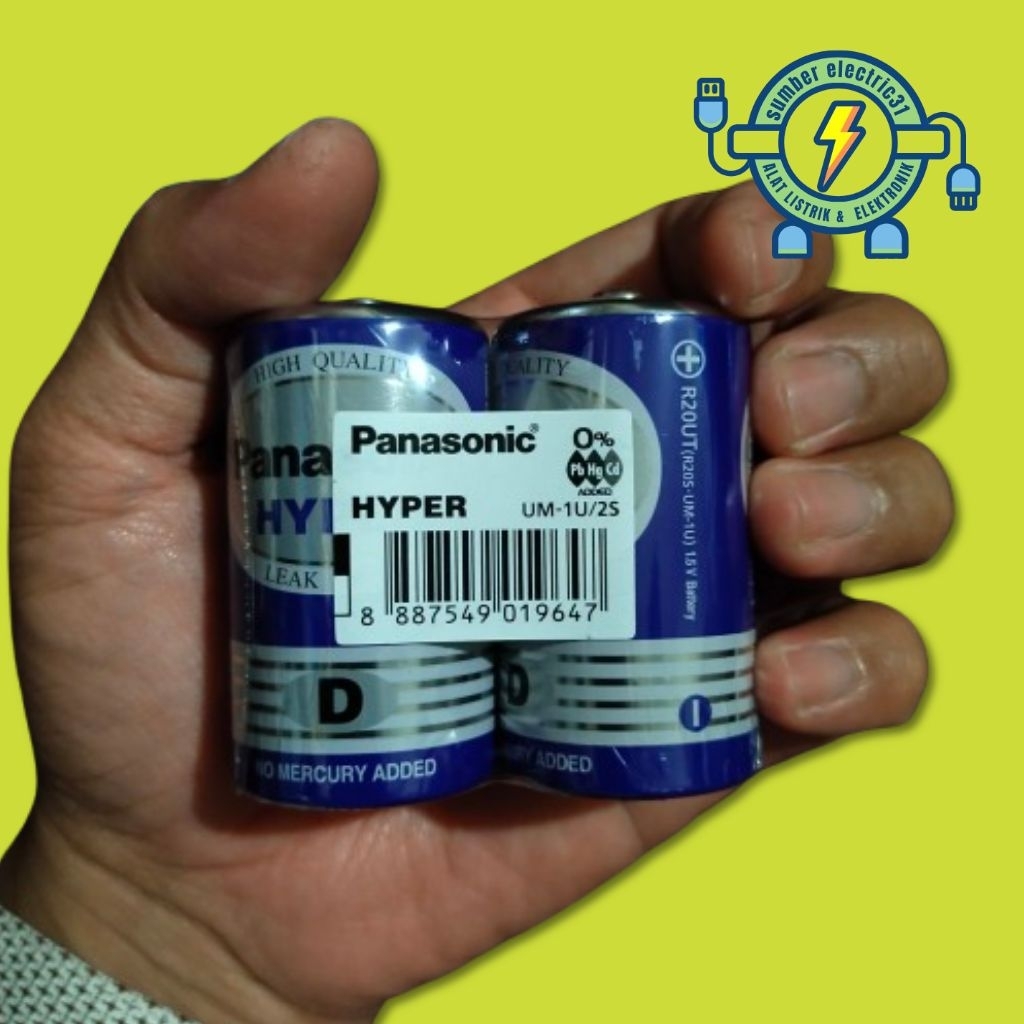 baterai PANASONIC TIPE D