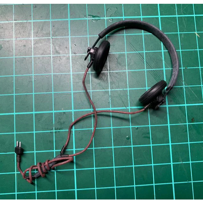 PART 1/6 WWII German Tanker Headphones set