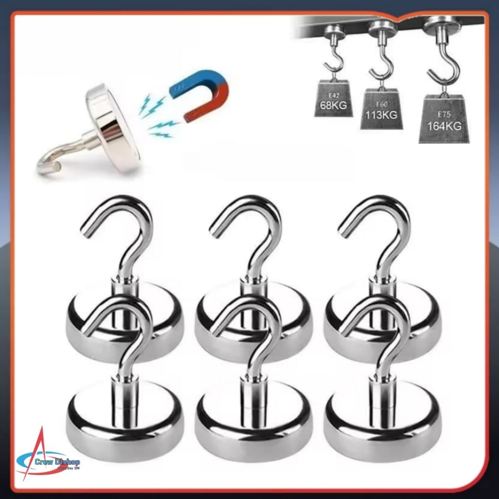 Gantungan Magnet Hook NEODYMIUM