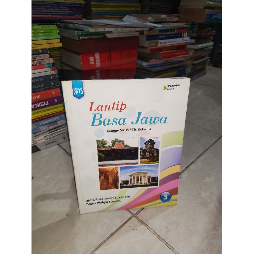 BUKU LANTIP BAHASA JAWA 3 KANGGO SMP MTS KELAS 9