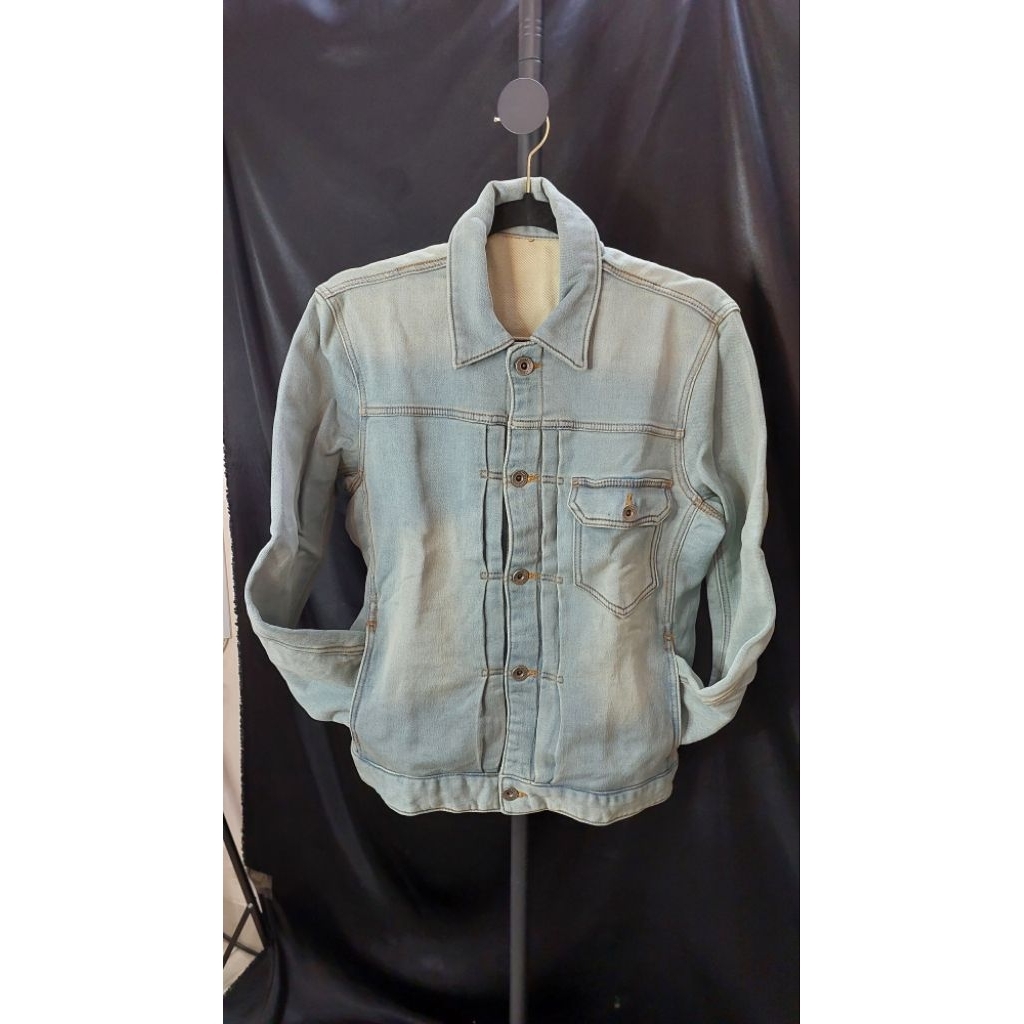 287 Kai-aakmann Jaket Jeans Korea Pria Wanita