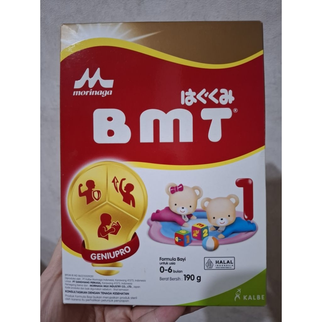 Jual Murah Susu BMT Morinaga 0-6 Bulan 190gr Exp July 2026