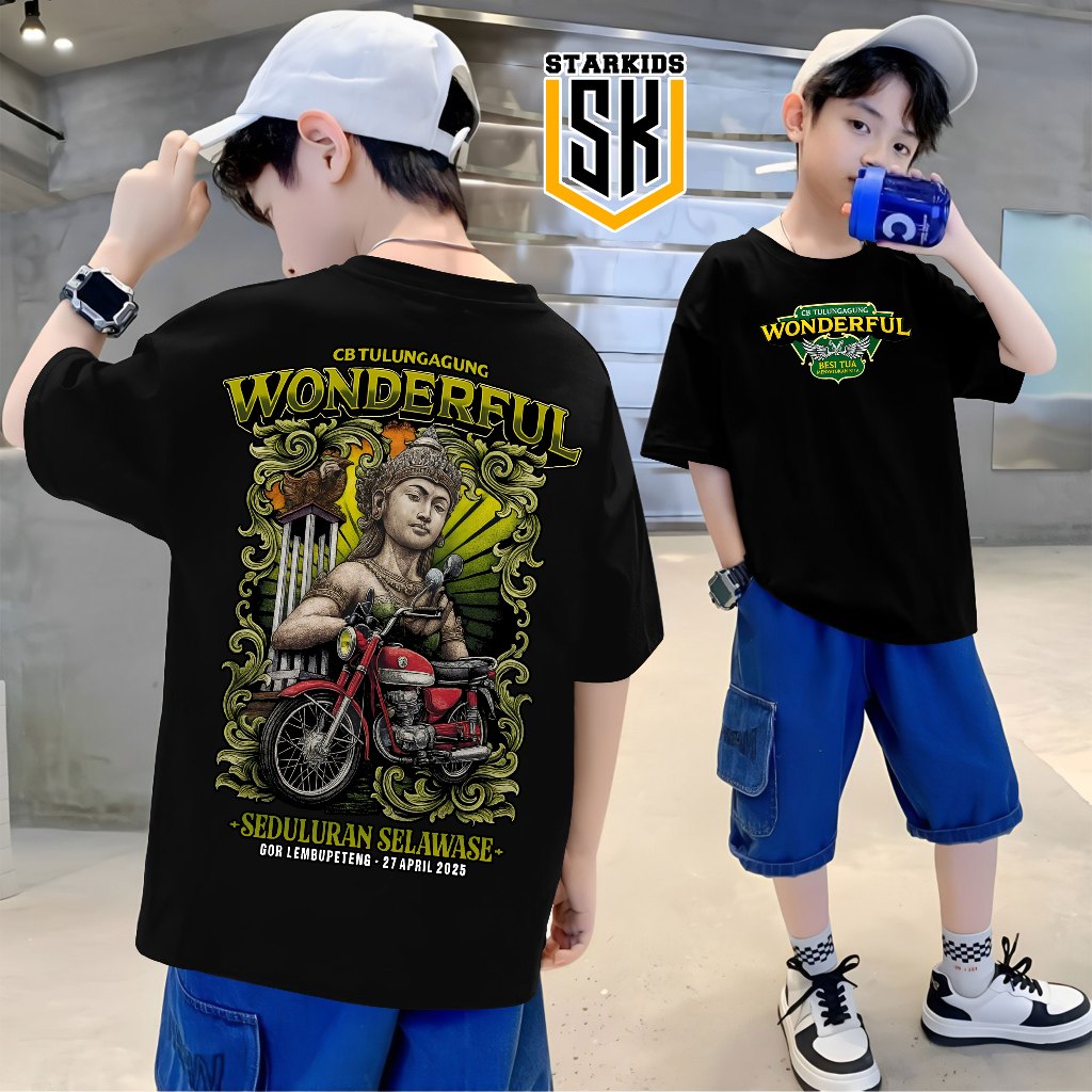 Kaos ANAK ACARA WONDERFUL CB TULUNGAGUNG 2025