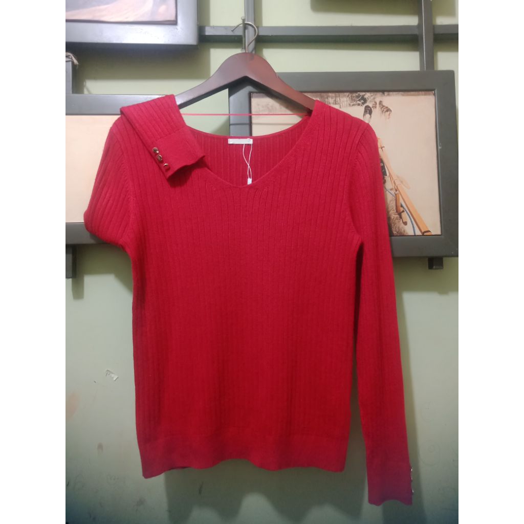 RAJUT GU LENGAN INARA KUTUB LIKE NEW